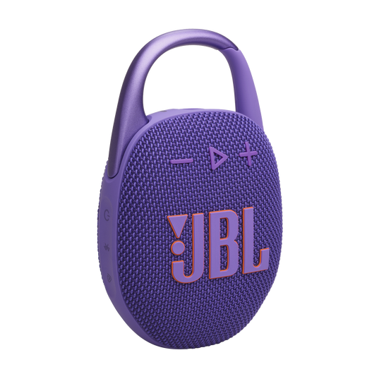 JBL CLIP 5 Ultra-Portable, Waterproof & Dustproof Bluetooth Speaker, Big Pro Sound with Punchy bass, Integrated Carabiner, Up to 12 Hours of Play