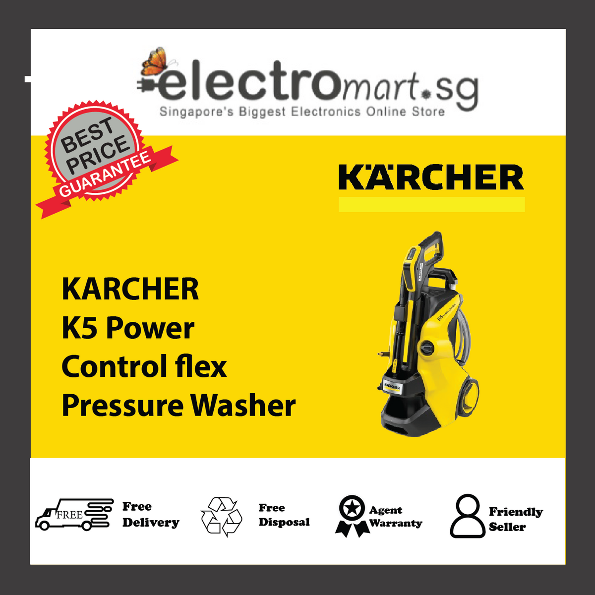 KARCHER K5 Power Control flex Pressure Washer
