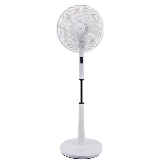 HITACHI LF-D6RGWP DC Stand Fan With Remote 16”