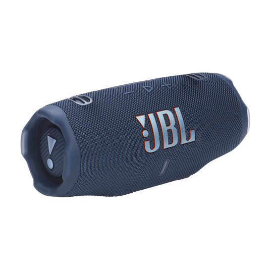 JBL Charge 6 Portable waterproof and drop-proof speaker with bold JBL Pro sound and a removable handle strap.