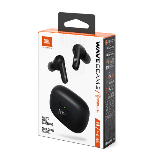 JBL Wave Beam 2 Wireless Noise Cancelling Earbuds