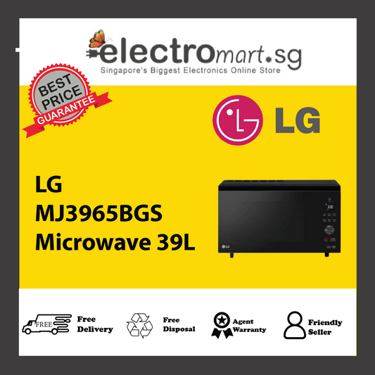 LG MJ3965BGS NeoChef™ Microwave Oven with Convection 39L