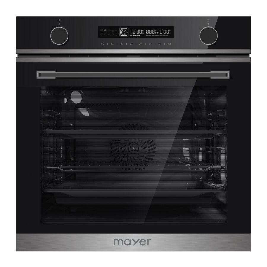MAYER MMDO13C Built-in Catalytic Oven 60cm