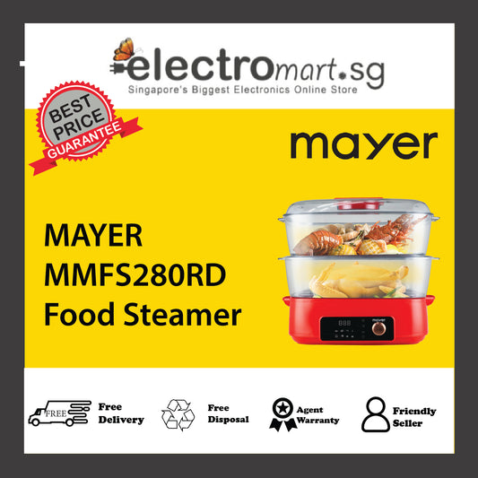 MAYER MMFS280RD Digital Food Steamer 28L