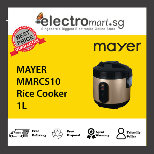 MAYER MMRCS10 Rice Cooker 1L