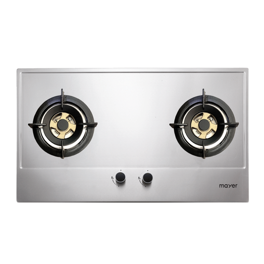 MAYER MMSS772HI 2 Burner Stainless Steel Gas Hob 75cm
