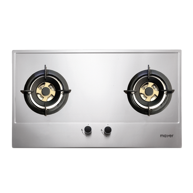 MAYER MMSS882HI 2 Burner Stainless Steel Gas Hob 86cm
