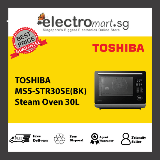 TOSHIBA MS5-STR30SE(BK) Steam Oven 30L
