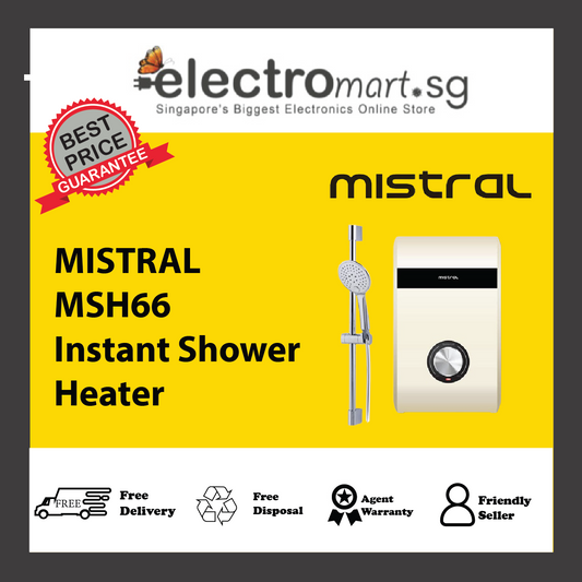 MISTRAL MSH66 Instant Shower Heater