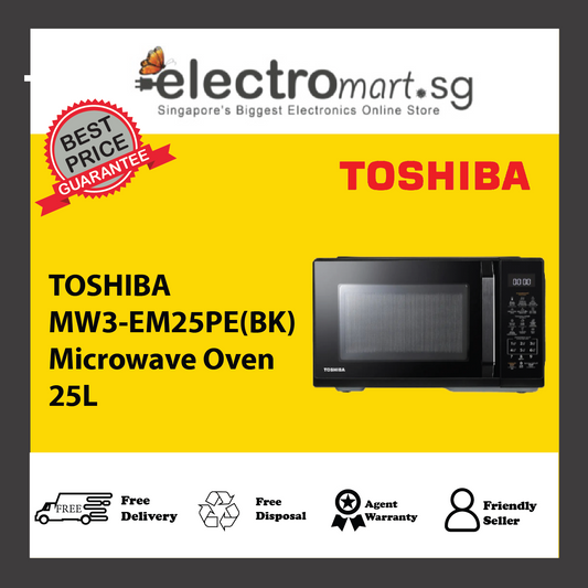 TOSHIBA MW3-EM25PE(BK) Microwave Oven 25L