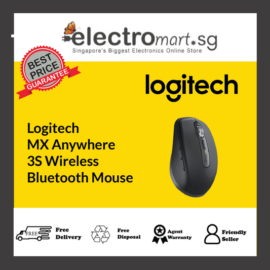 Logitech MX Anywhere 3S Wireless Bluetooth Mouse