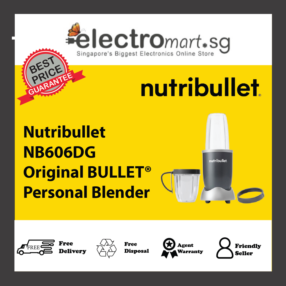 Nutribullet NB606DG Original BULLET® Personal Blender