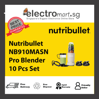 Nutribullet NB910MASN Pro Blender 10 Pcs Set