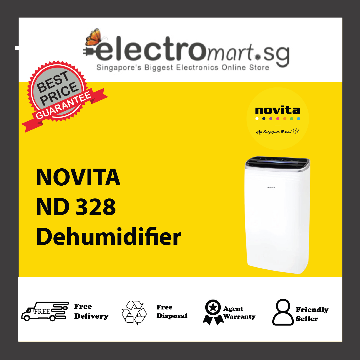 NOVITA ND 328 Dehumidifier
