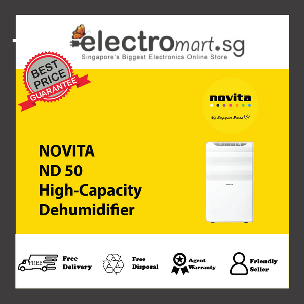 NOVITA ND 50 High-Capacity  Dehumidifier