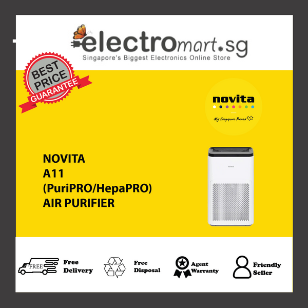 NOVITA A11  (PuriPRO/HepaPRO) AIR PURIFIER
