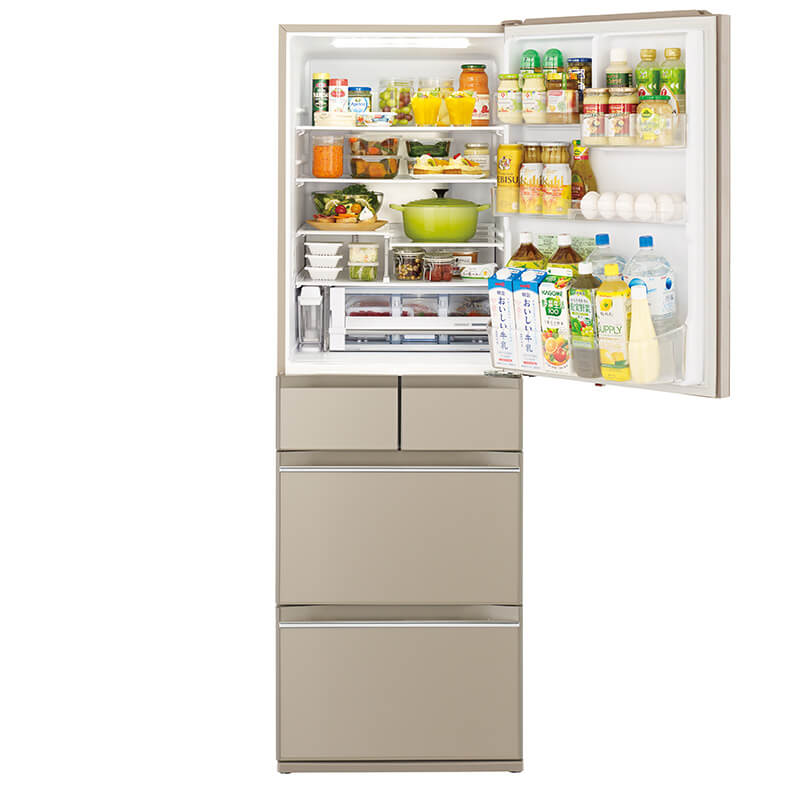 HITACHI R-HWS480KS Multi Door Refrigerator 470L