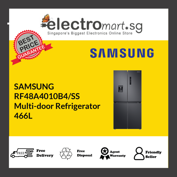 SAMSUNG RF48A4010B4/SS Multi-door Refrigerator 466L