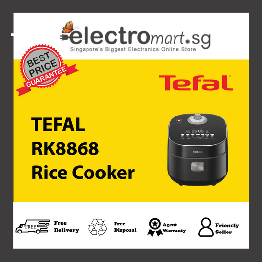 TEFAL RK8868 Far Infrared IH Fuzzy Logic Rice Cooker (1.5L)