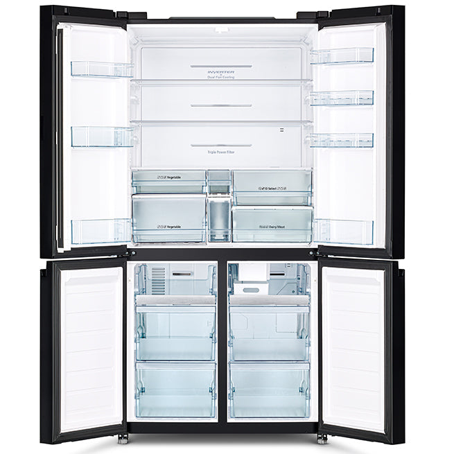 HITACHI R-WB640PMS1 GCK French Door Fridge 569L