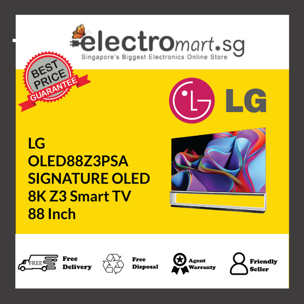 LG  OLED88Z3PSA SIGNATURE OLED  8K Z3 Smart TV 88 Inch