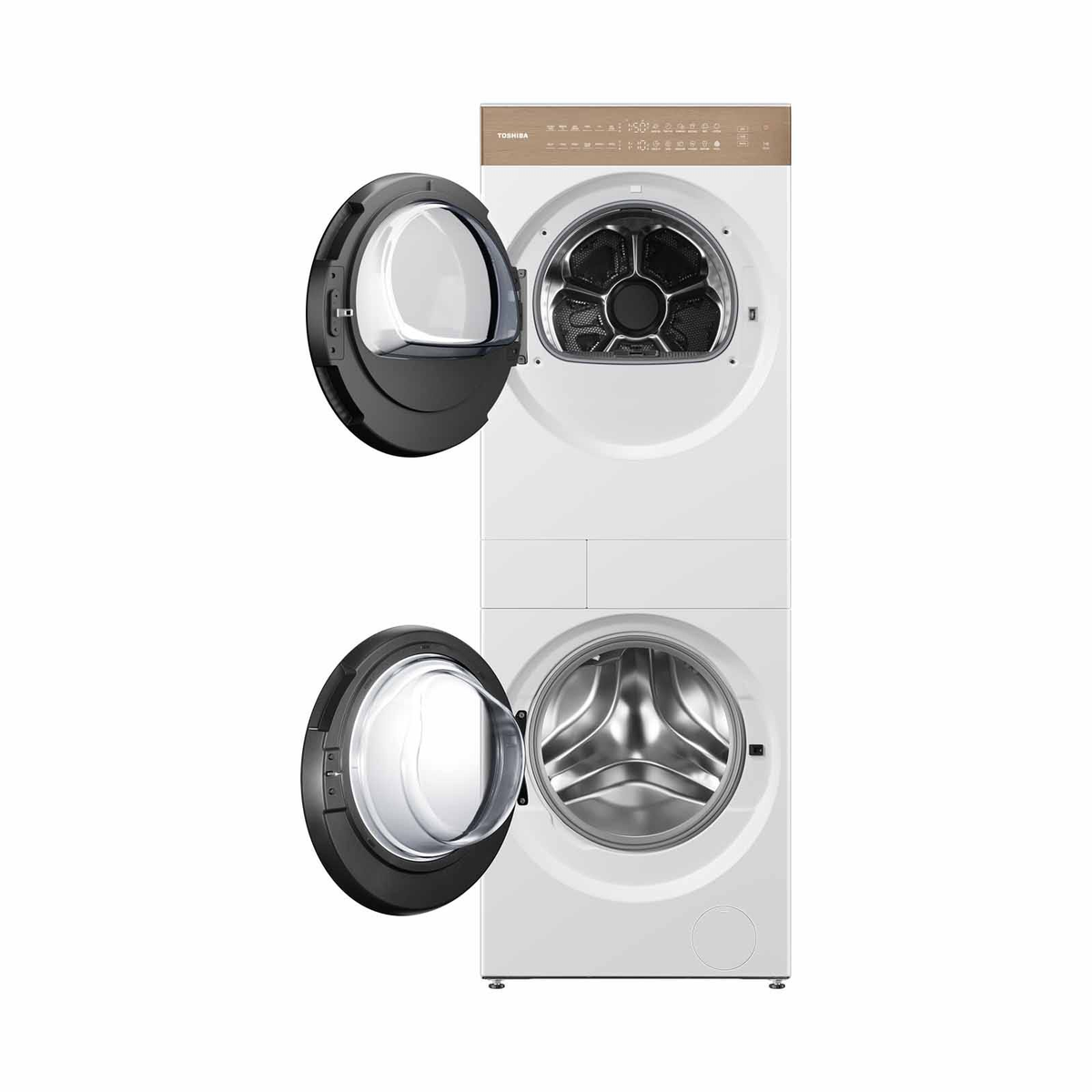 Toshiba TW-T40BZP110MWS(WT)+TD-T40BS90HWS(WT) Frontload Washer/Dryer Station 10/8kg