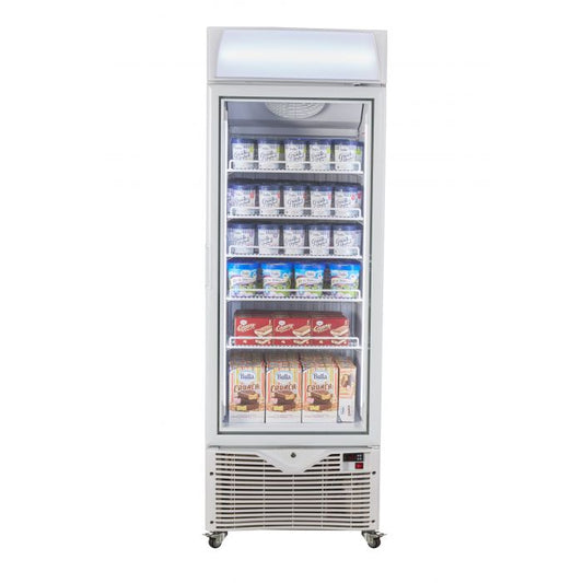 KADEKA KSF-450W 430L 1 DOOR UPRIGHT SHOWCASE FREEZER