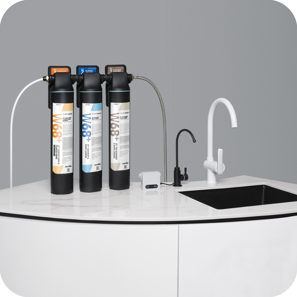 NOVITA W68 20” Undersink Filtration System