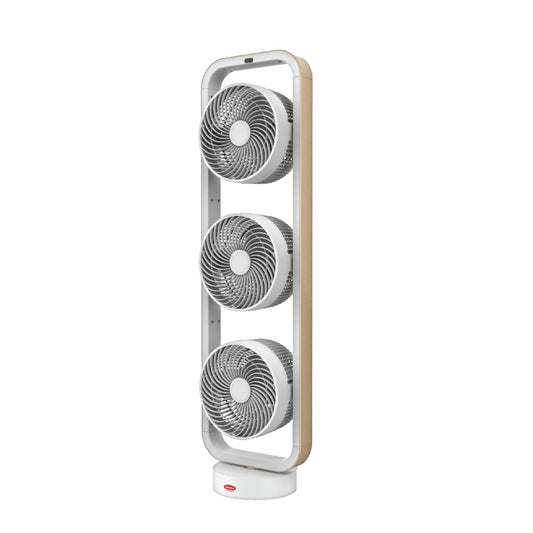 EUROPACE EQQ7931 Twin Turbo Power Trio Oscillation Fan 9”