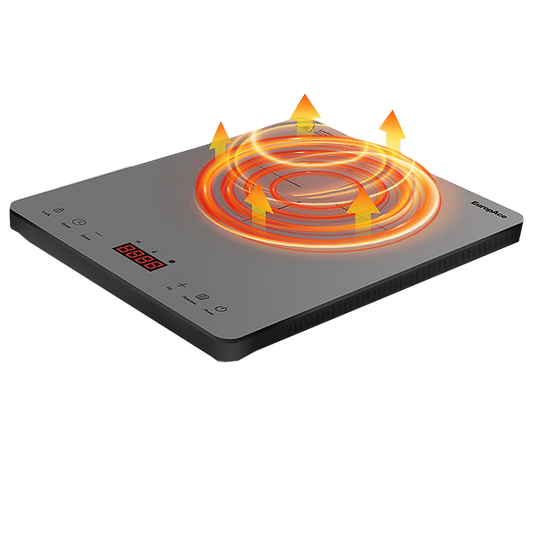 EuropAce EIC7201DGY EIC Slim Induction Cooker - Sleek Grey