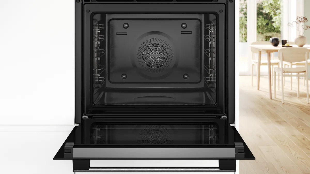 BOSCH HQA574BS3B Series 4 Pyrolytic Multifunction Single Oven – STAINLESS STEEL