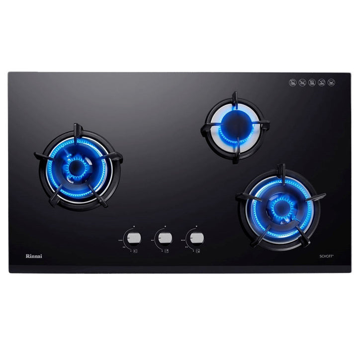 RINNAI RB-93UG 3-BURNER BUILT-IN HOB