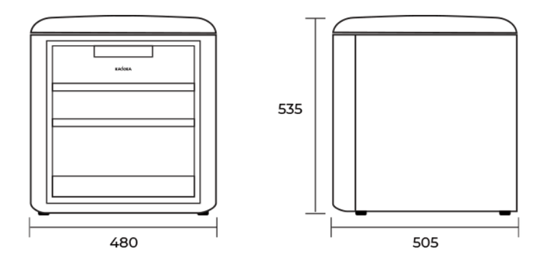 Kadeka KP115ER Play Series Wine Chiller / Mini‑Bar