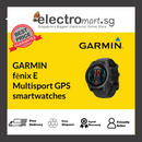 GARMIN fēnix E Multisport GPS smartwatches