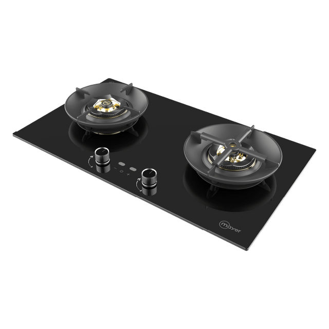 MAYER MMGH278HI 2 Burners Glass Gas Hob 78cm