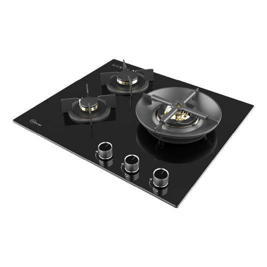 MAYER MMGH360HI 3 Burners Glass Gas Hob 60cm