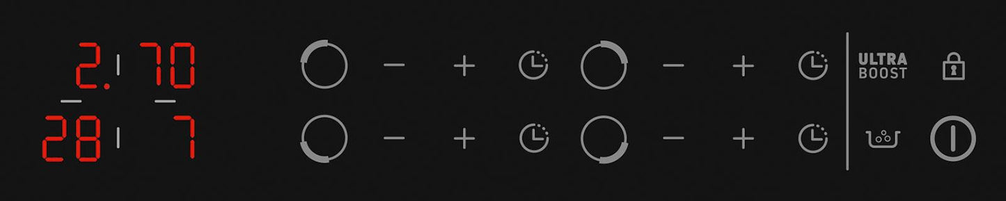 BRANDT BPI1641PB Induction Hob 60cm