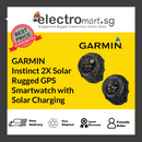 GARMIN Instinct 2X Solar Rugged GPS  Smartwatch with Solar Charging