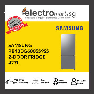 SAMSUNG RB43DG6005S9SS 2-DOOR FRIDGE 427L