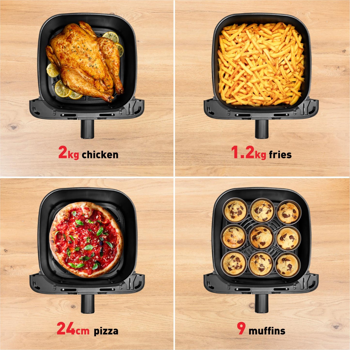 TEFAL EY855D Easy Fry Mega Digital Air Fryer (7.5L)