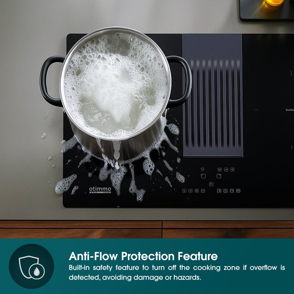 EUROPACE EIH8782E Induction Hob with Downdraft Hood (2 Zone) 78cm