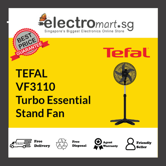 TEFAL VF3110 Turbo Essential 15″ Stand Fan