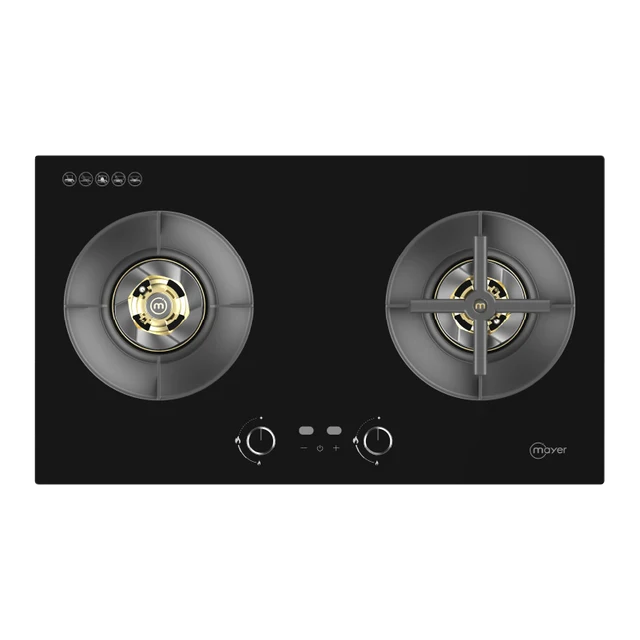 MAYER MMGH288HI 2 Burners Glass Gas Hob 88cm