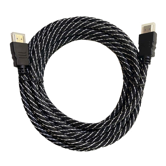 Fymple Nylon HDMI Cable - 2 Meter, 3 Meter, 5 Meter, 10 Meter