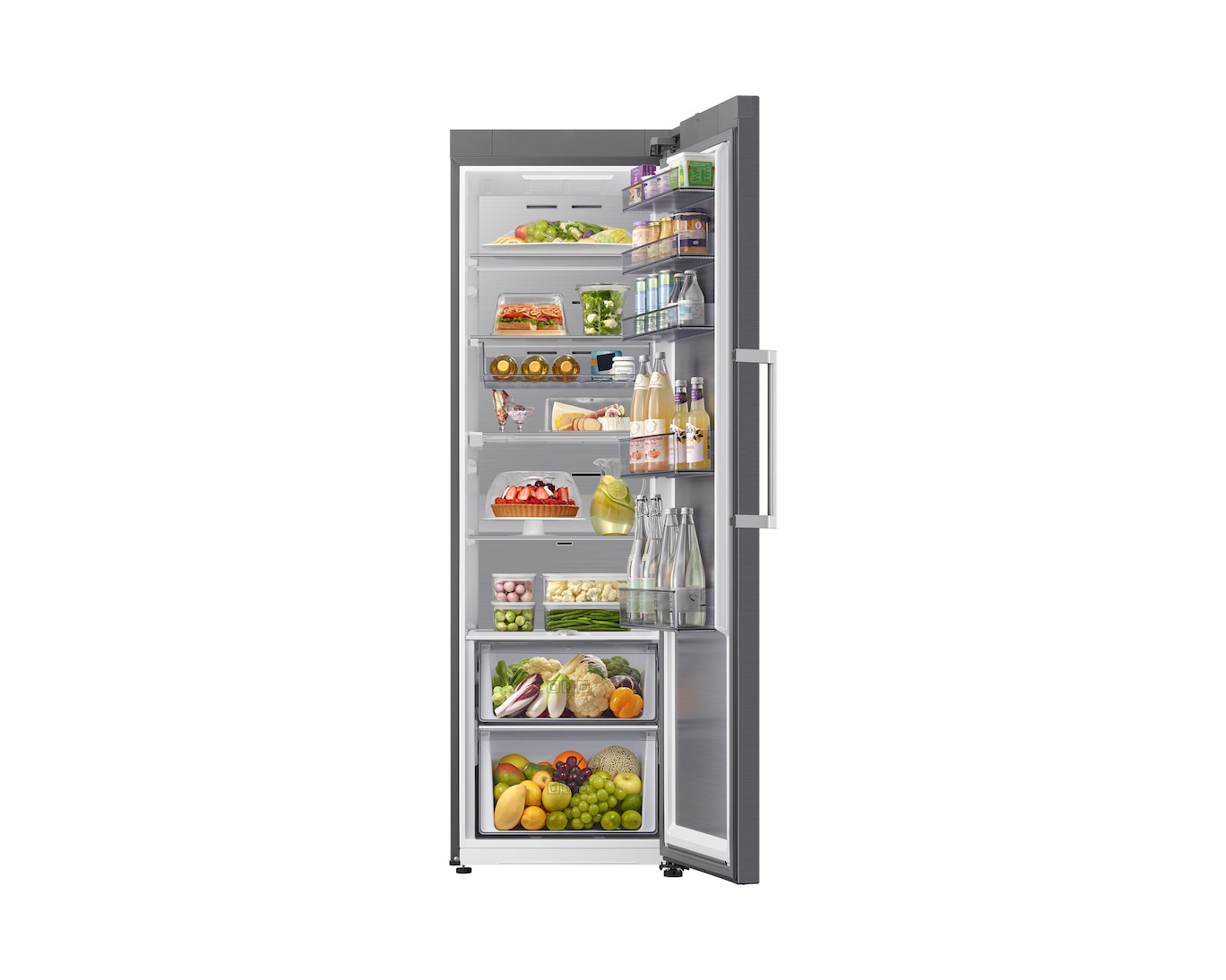 SAMSUNG RR70H39C3TSS 1-Door Refrigerator All-Around Cooling 387L