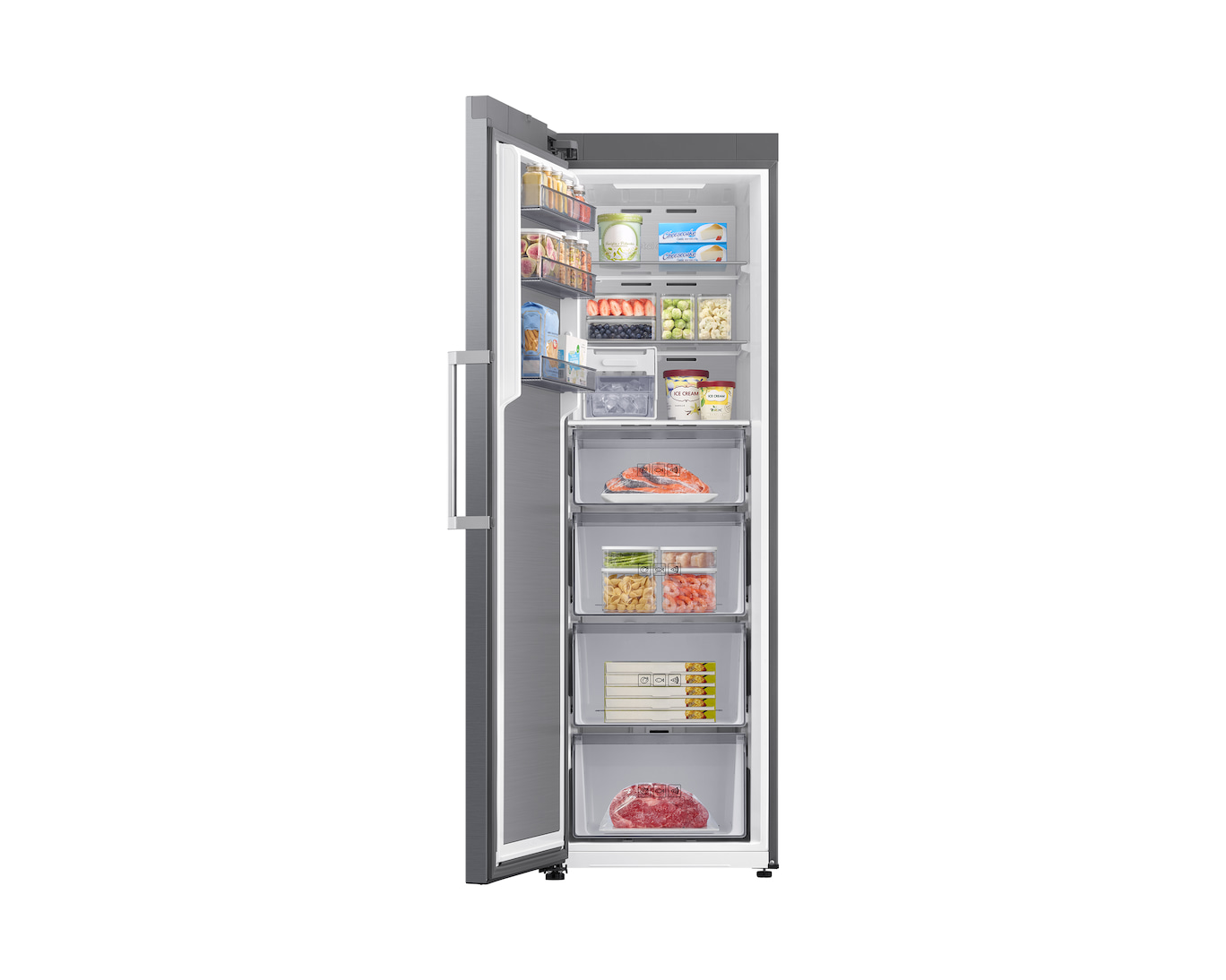 SAMSUNG RZ70H32H3TSS 1-Door Freezer All-Around Cooling 323L