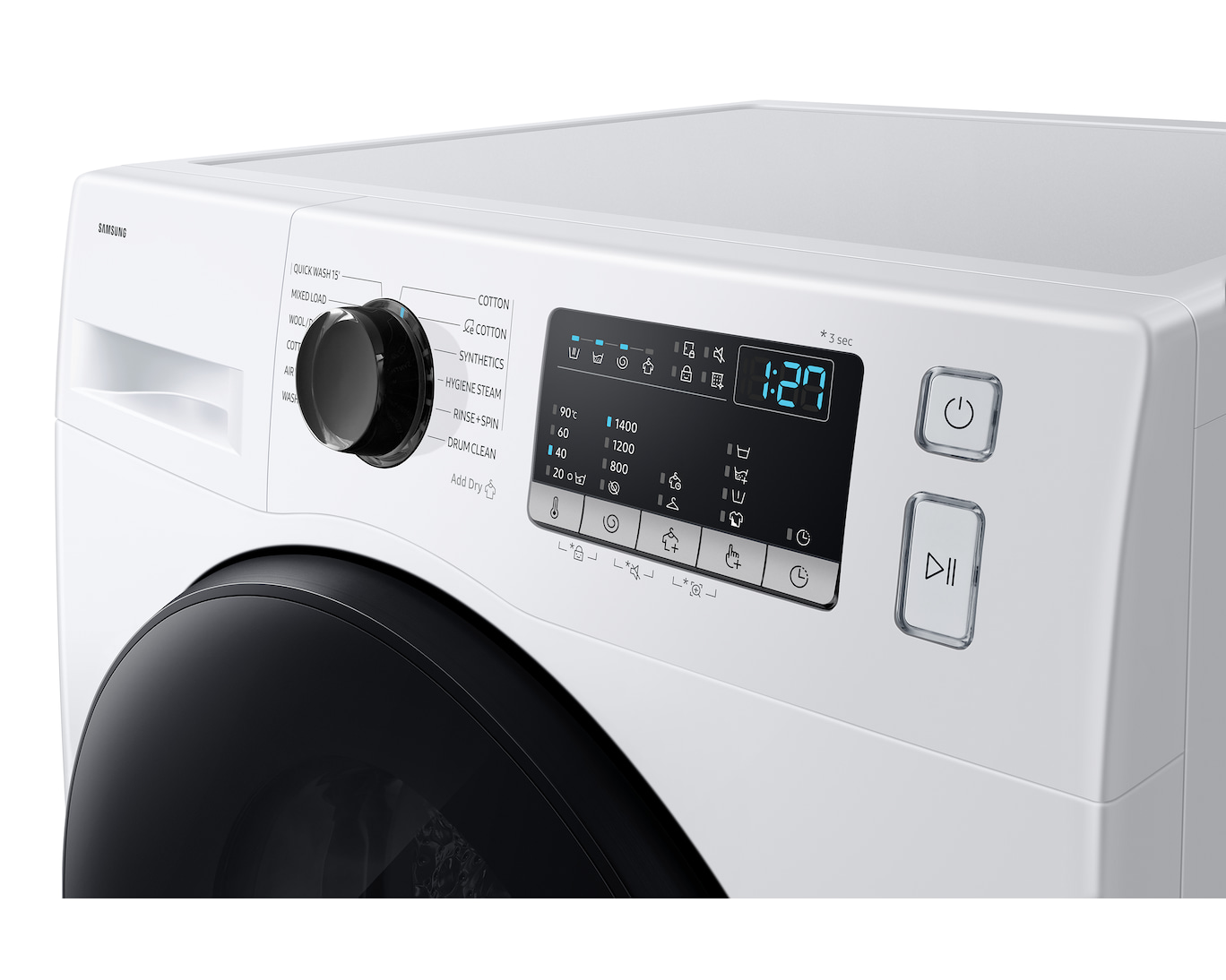 SAMSUNG WD90HG4U04BESP Bespoke AI Washer Dryer EcoBubble™ 9/6kg