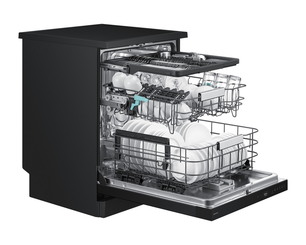 SAMSUNG DW80H73KBFFSP Freestanding Dishwasher