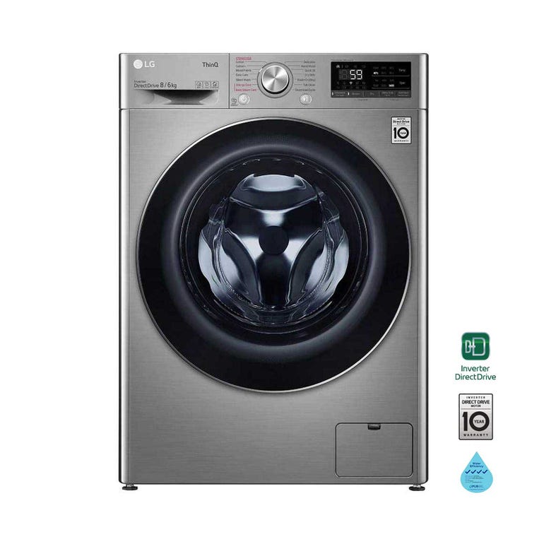 LG FV1408H4V Front Load Washer Dryer 8/6kg