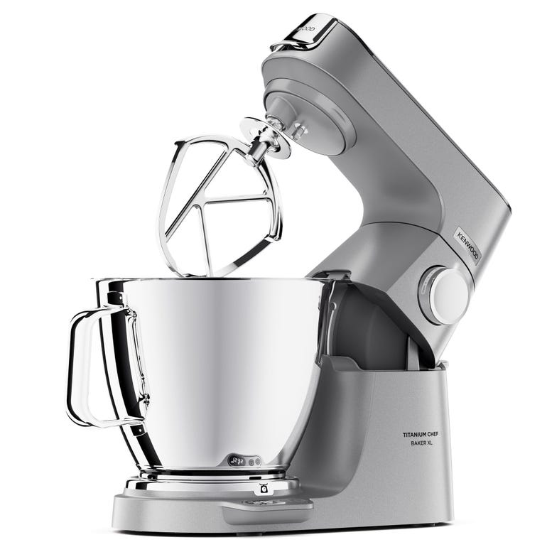 KENWOOD KVL85.004SI Titanium Chef Baker XL 7L Kitchen Machine with Integrated Weighing Scale